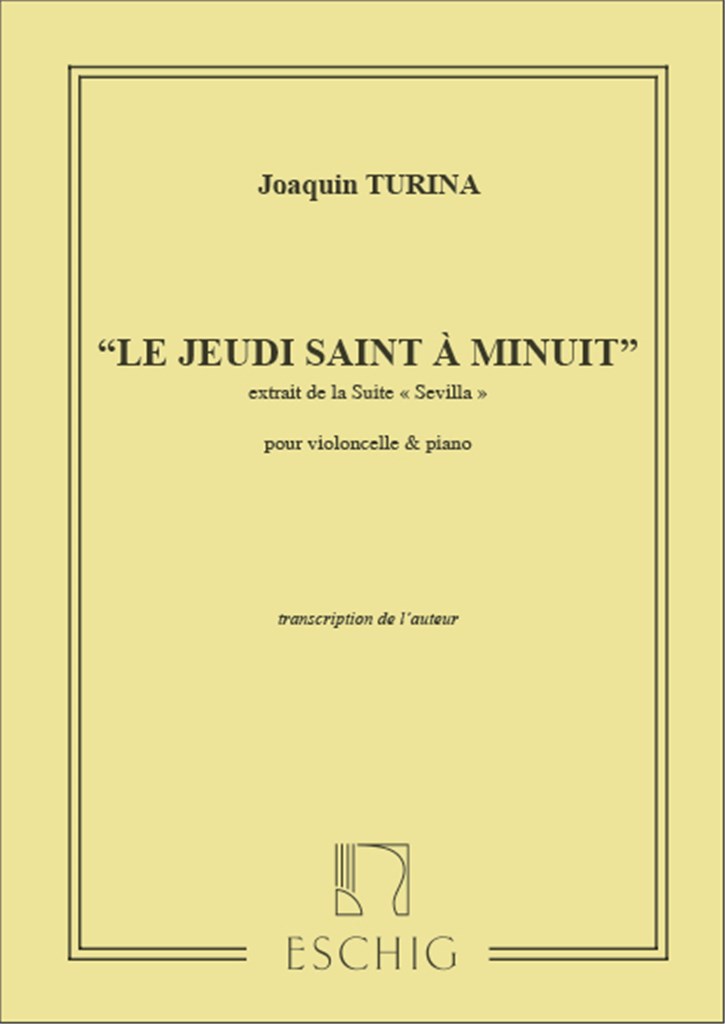 Le Jeudi Saint Vlc-Piano